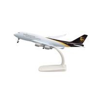 RIVPAHGQ Maqueta Realista de Avión Réplicas De Aviones Metal Coleccionables A Escala De 20 Cm For UPS Cargo Modelo De Avión De Simulación For Boeing 747 1:400. Avión Modelo prefabricado