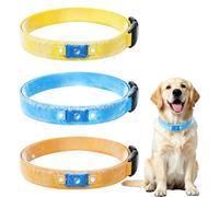 RIX Collar de enfriamiento para perros de PCM grande, ligero, ajustable, transpirable, para perros de raza mediana y grande, reutilizable, equipo fresco de verano para caminar y senderismo