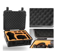 Rixavleo Funda rígida impermeable para DJI Mavic 4 Pro, bolsa de almacenamiento de gran capacidad con interior a prueba de golpes, se adapta a dron, controlador, modelo AQX-20