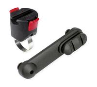 Rixen & Kaul Adaptador de portabidones KLICKfix® Bottleklick negro one_size