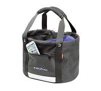 RIXEN&KAUL Rixen & Kaul Comfort Mini Bolsa para Manillar-Negro, Hombre, 24 x 23 x 24 cm