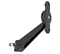 Rixen Kaul Trinkflaschenhalter-Adapter 'Bottle Fix Extended' SB-verpackt, mit Edelstahlband, Ideal zur Befestigung an Der Stattelstütze, Schwarz, für Rohr-Ø 15-60mm