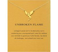 RIXERKOC Collar de Oro para Mujer, Cadena Ajustable de Acero Inoxidable con Colgante, Collar con Colgante Cruz/Dragón en Oro de 14K, Joya de Regalo para Día de la Madre Navidad