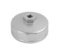 Riybyds 74mm Llave para Filtro de Aceite, Herramienta de Desmontaje 14 Caras, Compatible Llaves de 3/8", Adecuada para Modelos V6 335i y Motores Biturbo de 3.0L, Llave de Vaso para Filtro de Aceite