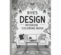Riye's Design Interior Design Coloring Book