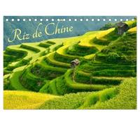 Riz de Chine (Calendrier de bureau 2026 DIN A5 vertical), CALVENDO calendrier mensuel: La Chine est le plus important producteur et consommateur de riz dans le monde