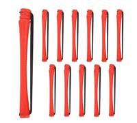 Rizado de cabello sin calor, rizadores sin calor | 12x Rollers para el cabello con gomas anti-Slip,Styler sin calor, herramienta portátil para el uso del hogar y los viajes