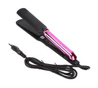 Rizador Alisador, Rizador Alisador Portátil Pequeño 2 en 1 Herramientas de Peluquería para el Hogar Enchufe de la UE 220-240V