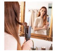 Rizador - Cecotec Bamba Surfcare 850 Magic Waves Vision, LCD, 130º - 230ºC, 6 Posiciones, Gris