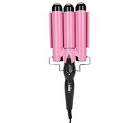 Rizador de Cabello Eléctrico Saludable y, Varita de Hierro para Rizar el Cabello, Materiales de Alta Calidad para Mujer para Salón de Belleza en Casa Barbería (Rosa 32mm)