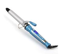 Rizador De Cerámica, Rizador De Calentamiento De Velocidad Con Control De Temperatura, No Dañará El Rizador,Blue