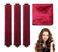 Rizador De Ondas Para Dormir 3 Piezas Diy Rizos Sin Calor Flexible Rizador Pelo Sin Calor De Goma Rizador Pelo Ondas Con Gancho Heatless Hair Curlers Para Rizos Con Bufanda Para Todo Tipo De Cabello