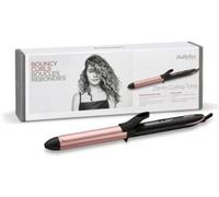BaByliss Rose-Quarz Curling Tong 25mm Rizador de Pelo Negro/Oro Rosa