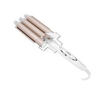 Rizador de pelo, cerámica de turmalina, rizador de 3 barriles para peluquería casera, peluquería, peluquería