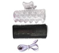 Rizador de pelo con rodillos calientes - Aluminio ABS, rodillo autoadhesivo eléctrico, herramienta de peinado portátil para rizar | Perfectamente ideal para cabello medio