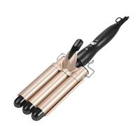 Rizador de pelo de tres cilindros 3 en 1, para ondas profundas y pequeñas, reversibles (Style2, EU)