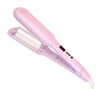 Rizador De Pelo, Rizador Automático De Onda Grande, Iron Wave Curler Multifunción Temperatura Ajustable,Pink