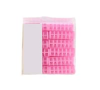 Rizador De Pelo Sin Calor 12 Piezas, Rulos for El Cabello Para peinados | Varillas de plástico for permanente de raíces, rizos perezosos, flequillo, varilla for rizar, herramientas de peinado(Pink)