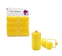 Rizador de pelo sin calor, rodillo de esponja de espuma, barra rizadora sin calor para rizos , rizadores de pelo de espuma flexible para dormir durante la noche, rodillos de pelo para dormir