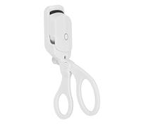 Rizador de Pestañas con Calefacción Eléctrica, Rizador de Pestañas con Calefacción de Silicona de Carga Tipo C para Uso Diario para Pestañas Suaves (Blanco)