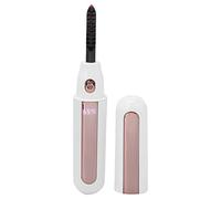 Rizador de Pestañas con Calefacción Eléctrica, Rizador de Pestañas Recargable por USB, Control de Temperatura de Dos Niveles para Maquillaje, Rizador de Pestañas(Perla blanca)