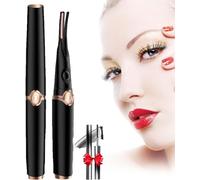 Rizador de pestañas con calefacción, Lash Lift Pro + máscara mágica, rizadores de pestañas calentados, bobinas de pestañas calentadas, rizador de pestañas recargable por USB para niñas y mujeres