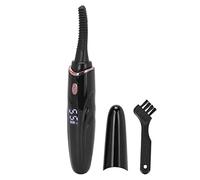 Rizador de Pestañas con Calefacción, Rizador de Pestañas Eléctrico Resistente Al Agua Seguro de Larga Duración con Cepillo de Limpieza para el Hogar para Viajes