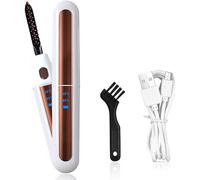 Rizador de Pestañas con Calefacción, Rizador de Pestañas Termico Rizador Eléctrico de Pestañas Encrespador de Pestañas Eléctrico Portable, USB Recargable con 2 Modos de Temperatura, Long Lasting