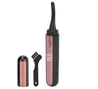 Rizador de Pestañas Eléctrico, Cepillo de Pestañas con Carga Tipo C, Pantalla LCD Antiescaldado para Mujeres para Salón para el Hogar(negro)