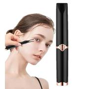 Rizador de pestañas eléctrico, herramienta de peinado con calefacción de 15 cm, dispositivo de belleza recargable, moldeador de ojos inalámbrico para barbería, salón, escenario, maquillaje, pasarela