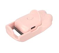 Rizador de pestañas eléctrico, rizador de pestañas climatizado, color rosa duradero, se adapta mejor al maquillaje
