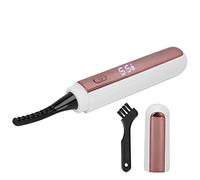 Rizador de Pestañas Eléctrico USB, Portátil, Temperatura de 4 Niveles, Ahorro de Tiempo, Clip de Pestañas Calentado, Tipo C, Pantalla LCD de Carga para Salón para el Hogar para Mujeres(blanco)