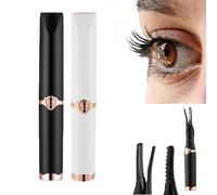 Rizador de pestañas Nuvaia, Rizador de pestañas calentado Tinkerblush, Rizador de pestañas Nuvaia, Rizador de pestañas calentado eléctrico, Lash Lift Pro + Máscara mágica (2 piezas)