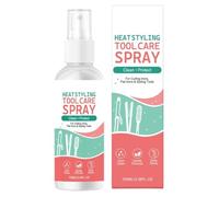 Rizador limpiador de 100 ml de secado rápido para eliminar manchas | Spray de limpieza para herramientas de peinado calientes para uso diario en el hogar Salón Viajes Mujeres profesionales y