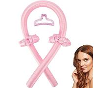 Rizador Pelo Sin Calor,Rizadores de Pelo Sin Calor Para Cabello Largo, Lazy Curler Set,Rizadores de Ondas Con Diadema Suave Para Dormir,Silk Herramientas de Peinado,para el hogar y fiestas Seda