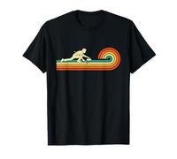 Rizador Retro Deslizante - Curling Player Rizador Deportivo de Invierno Camiseta