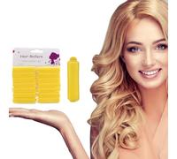 Rizadores de espuma - Rizadores de pelo sin calor, esponja de espuma para el pelo | Artefacto de rizos de esponja , cepillos para el cabello para mujeres, herramientas de peluquería no dañinas