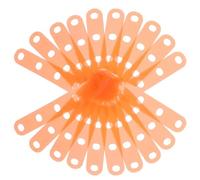 Rizadores de pelo en frío, 20 bandas elásticas de goma, herramientas de peinado profesional, varillas flexibles, rizadores de hierro, bandas permanentes de peluquería, rodillos de silicona para el