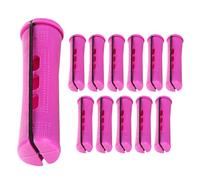 Rizadores para el cabello para mujeres, sin rizadores de cabello de calor | 12x Rollers para el cabello con gomas anti-Slip - Herramienta de sin calor para mujeres nocturnas para uso y viaje en el hog