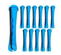 Rizadores sin calor, varilla de rizado sin calor - 12x Rollers para el cabello con gomas anti-Slip,Herramienta sin calor, portátil para uso en el hogar y viaje
