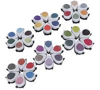 RIZGHWOY 36pcs Forma de Caída Colorida para Pintura de arte: Tinta Rápida, Tinta Basada en Agua para Varios Papeles, Herramientas Portátiles para la Creatividad de los Niños