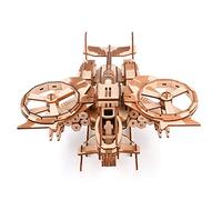 RIZGHWOY 3D -Puzzle Modelo de Aeronave Aircraft Education Craft Toys para un Modelo de Montaje de Madera para Adultos para una Experiencia de Aprendizaje Entretenida
