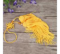 RIZGHWOY Accesorio de Decoración de Seda de Hielo Suave con Borla de Espada de Kung Fu Chino para Espada Taiji, 2 Colores, para Amantes del Kung Fu (#1)