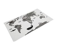 RIZGHWOY Alfombra Suave para Gatear para Bebés con Exquisito Patrón de Mapa Mundial para Juegos Infantiles Al Aire Libre ((mapa del mundo))