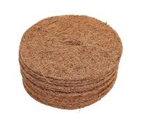 RIZGHWOY Almohadillas para Anidación de Pájaros, 10 Uds. Alfombrilla para Huevos de Fibra de, para Incubación de Pollos y Periquitos (15CM Grueso)