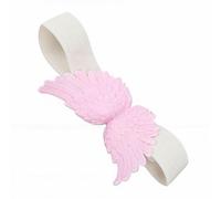 RIZGHWOY Alzapaños Decorativos para Cortinas con Forma de ala, Alzapaños para Cortinas con Banda Elástica a Presión para Organización de, Decoración del Hogar y la Oficina (Rosado)
