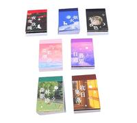 RIZGHWOY Art Journaling Vintage Sticker Book 350 Hojas Impermeables Responsabilidad Fuerte para Manuales con Medios Mixtos