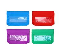 RIZGHWOY Bolsa Magnética, Bolsa de Almacenamiento de Pizarra Blanca de 4 Piezas, para Niños, Profesores, Hogar