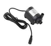 RIZGHWOY Bomba de Agua Submarina DC 24V 1100L/H 7m de Elevación, IP68 con Eje Cerámico Amortiguador y Protección contra Sobrecarga, para Fuente Solar de Refrigeración de Computadora