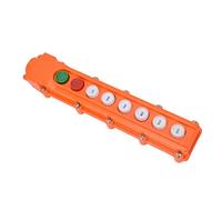 RIZGHWOY Caja de Botones de Control de Polipasto, Controlador Resistente a Prueba de Lluvia, Funcionamiento Flexible para Aplicaciones Eléctricas y de Grúa, 220V/500V